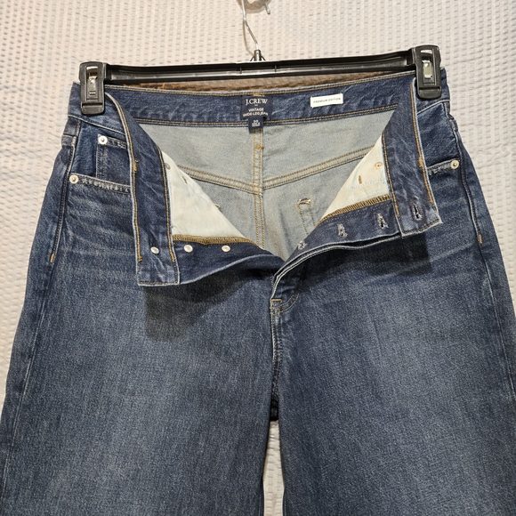 J. Crew Wide Leg Jeans Premium Edition With Button-fly Closure - Picture 4 of 16